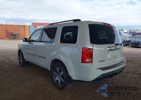 2013 Honda Pilot Touring z USA, uszkodzony, nr VIN 5FNYF4H92DB054905